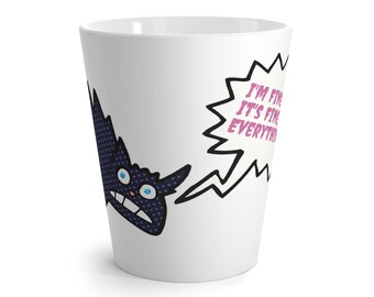 Funny "I'm Fine" Mug | Sarcastic Humor Coffee Cup (11oz)