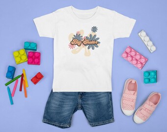 Big Sister Toddler Shirt | Big Sister Shirt | Groovy Big Sister Tee | Big Sister Flower Shirt | Big Sis flower tee | Big Sister Coming Soon