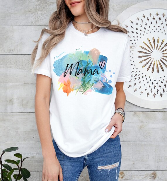 Cool Mama & Mini Splatter Tee Cool Mama & Mini Splatter Tee