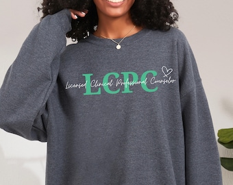 Camiseta LCPC / Sudadera LCPC / LCPC / Consejero Clínico Profesional Autorizado / Sudadera de Consejero / Sudadera de Consejero Autorizado