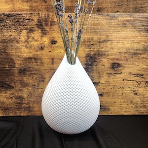 Modern Waterdrop Vase | Elegant Minimalist Decor | Multiple Colors | 3D Printed