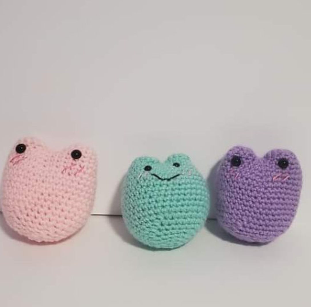 Cute Frog Plush - Etsy