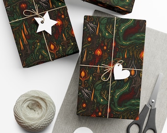 Lord of the Rings-Themed Wrapping Paper - Style 5