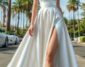 V-Neck Sewing Dress Pattern, Easy sewing PDF Pattern,US 2-30 Plus Size, Prom Dress PDF Sewing Pattern Instant Download, Bridesmaid Dress A4