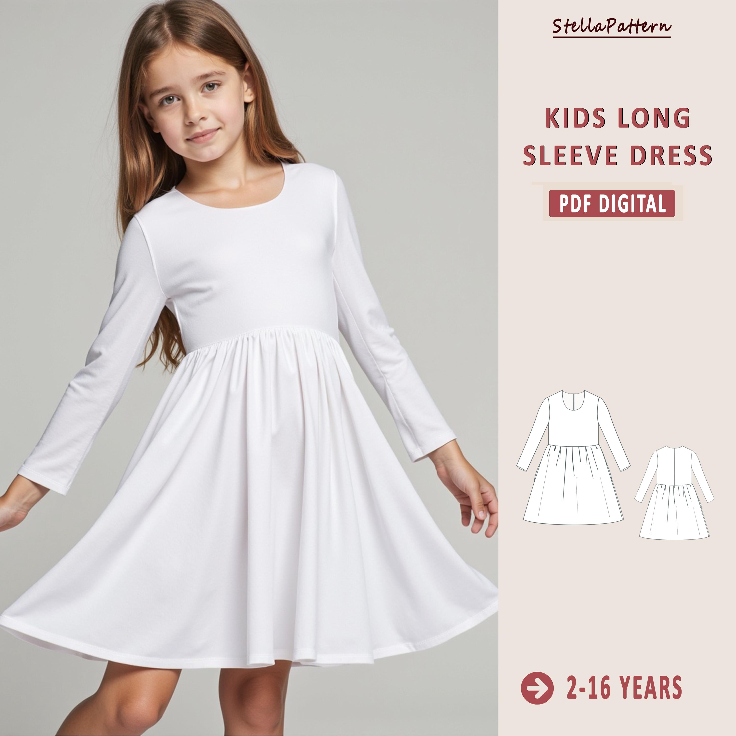 Flared Shirt Dress Pattern - Etsy