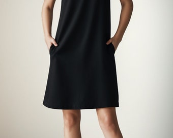 Sommerkleid Schnittmuster, A-Linie Kleid Schnittmuster, Ärmelloses Kleid Schnittmuster, Einfaches Kleid Schnittmuster, Elegantes Kleid Schnittmuster, PDF Schnittmuster