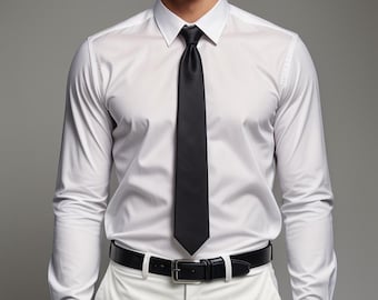 Patron de couture de chemise slim fit pour homme, manches longues (Patron PDF)