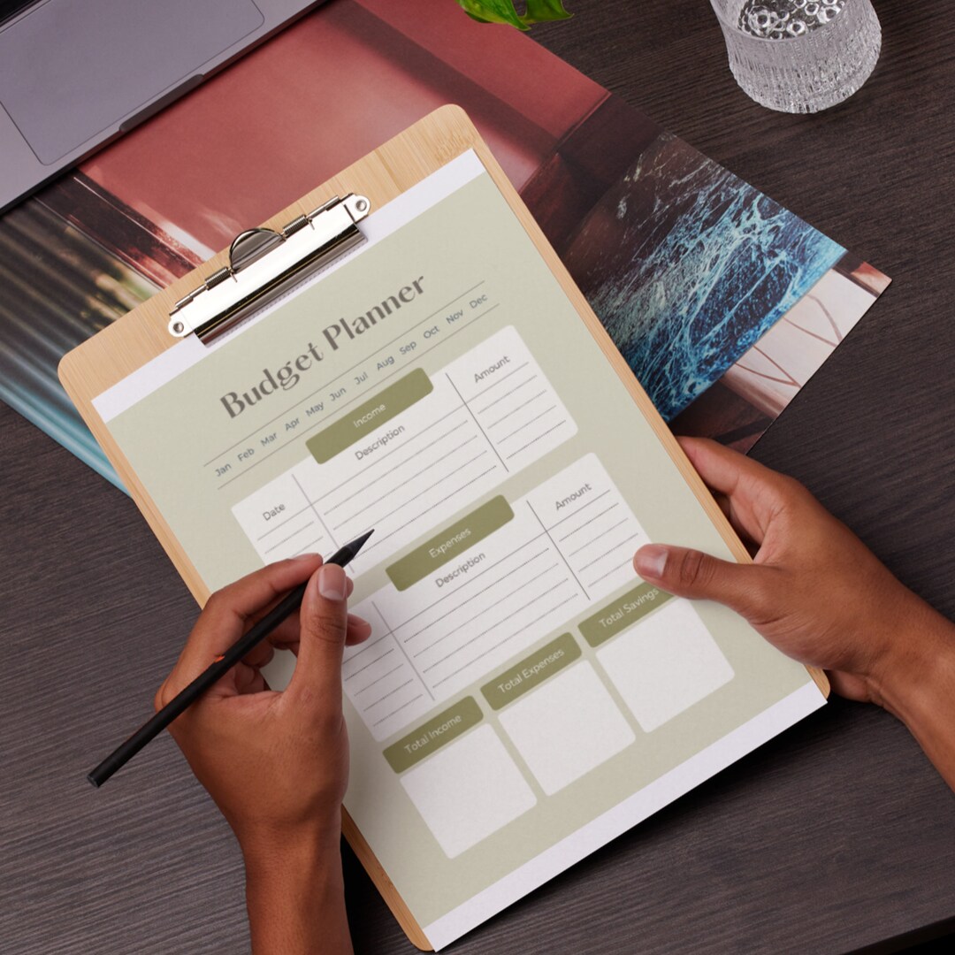 Budget Planner Notebook, Financial Organizer, Expense Tracker, Money ...
