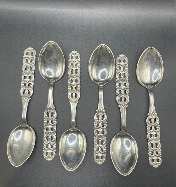 Vintage Brødrene Lohne Norwegian 830S Silver Kloster Pattern