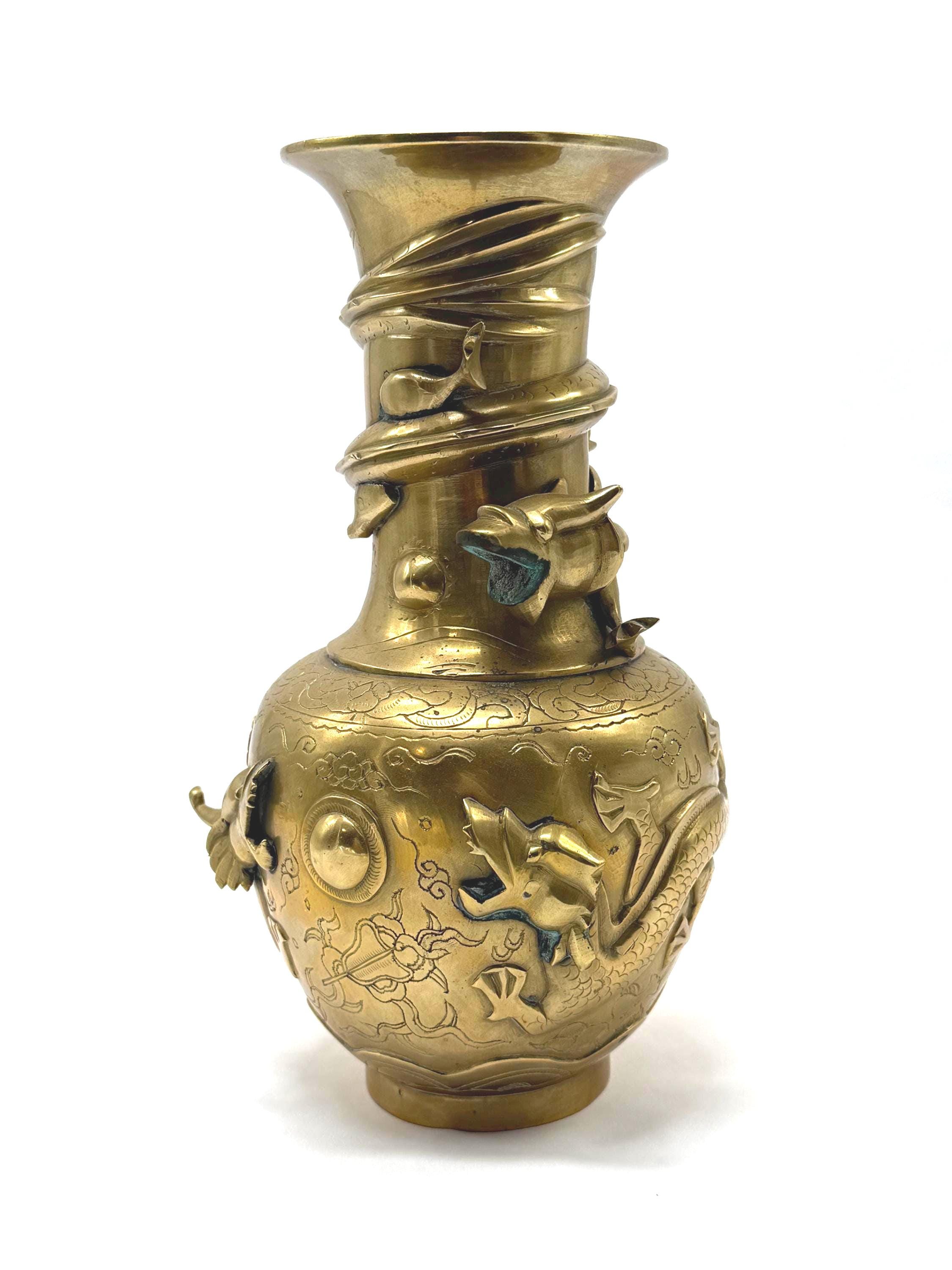 Chinese bronze vase - Etsy 日本