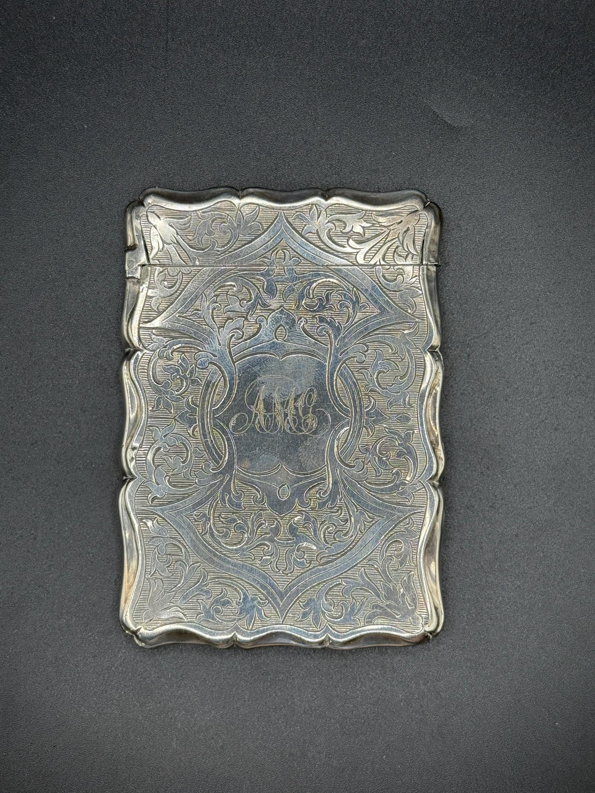 925 silver card case - Etsy 日本