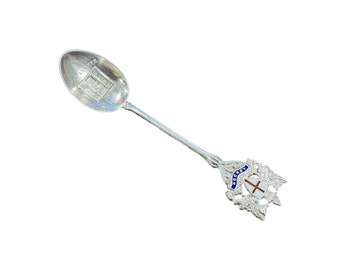 Vintage British Sterling Silver Souvenir Spoon (Birmingham, 1955) - Marble Arch!