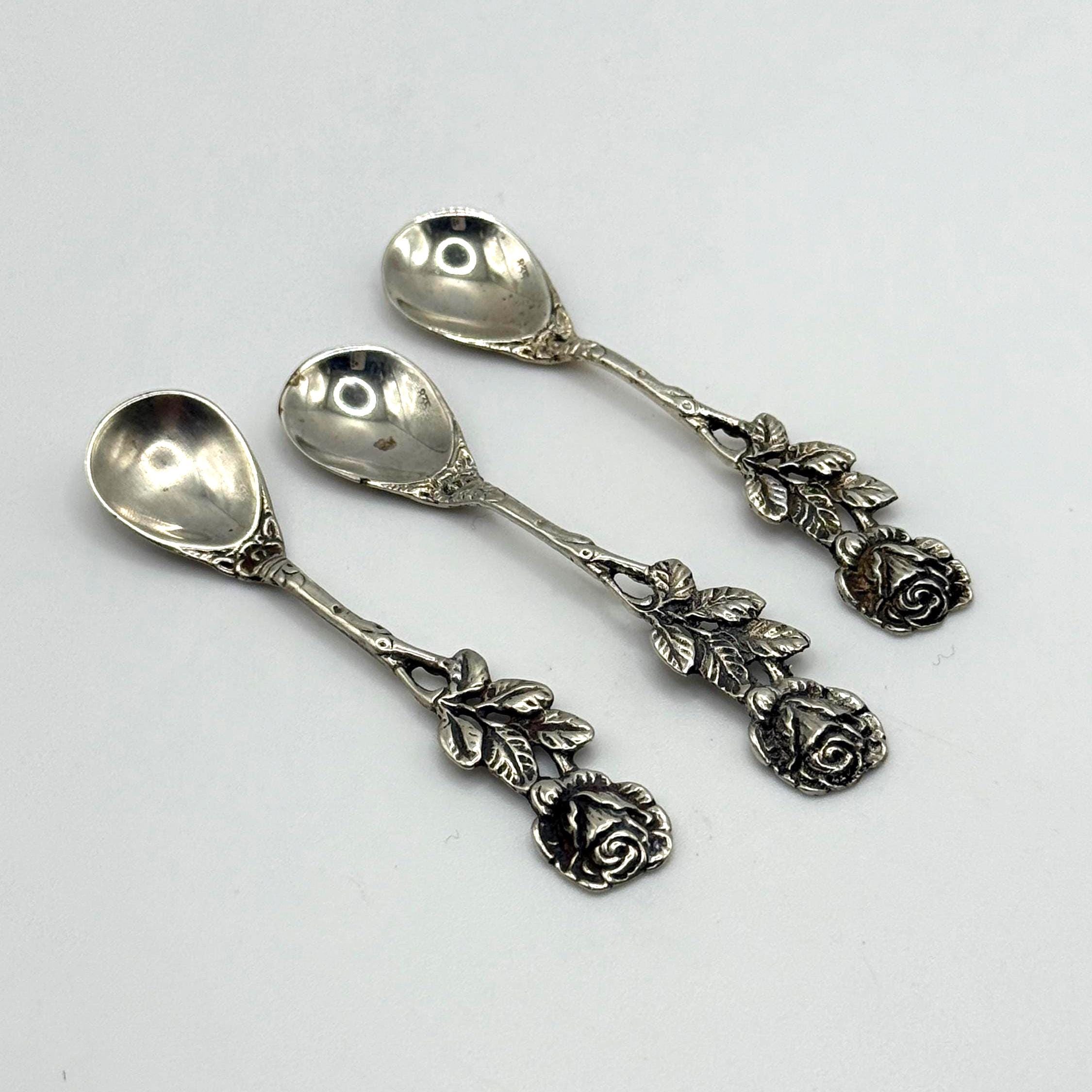 Christoph Widmann Vintage 1920s Hildesheimer Rose 835 Silver