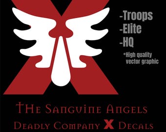 Digital Decals - Bloody Angelic 40K Death Company ready-to-print-file