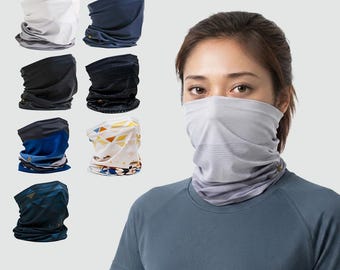 Breathable Neck Gaiter Face Mask, UPF 50 Sun Protection, Lightweight Cooling Fabric