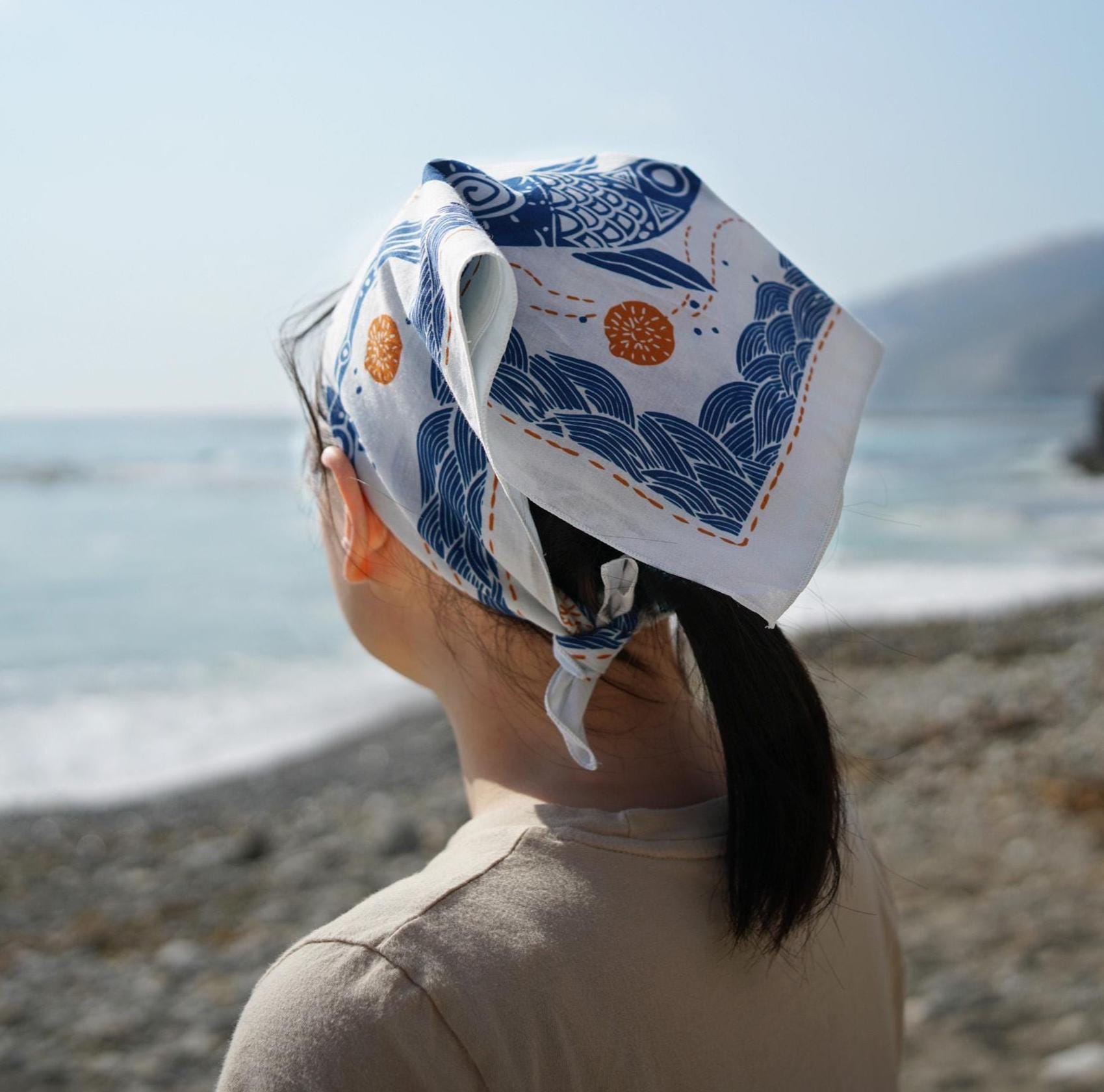 Satin Bandana - Etsy