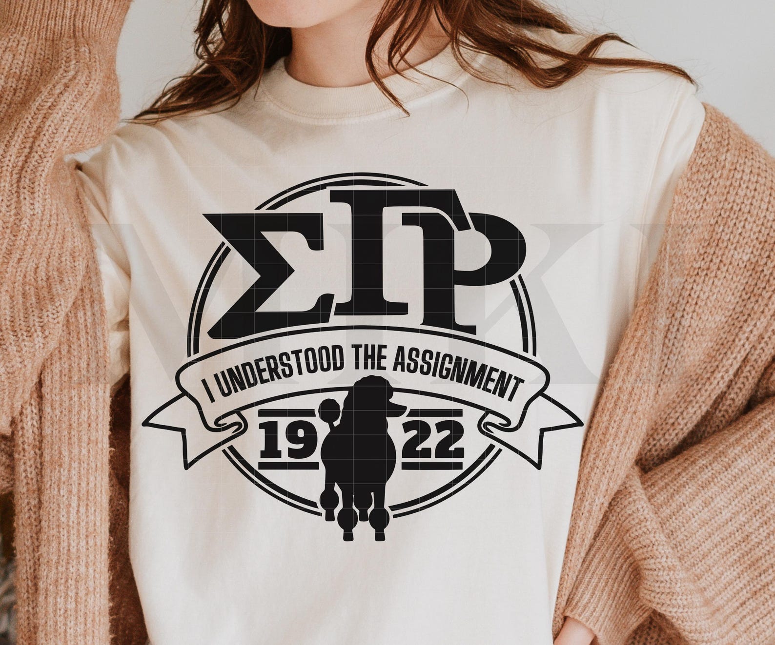 Sigma Gamma Rho Svg, Png Files, I Understood the Assignment Svg, Svg ...