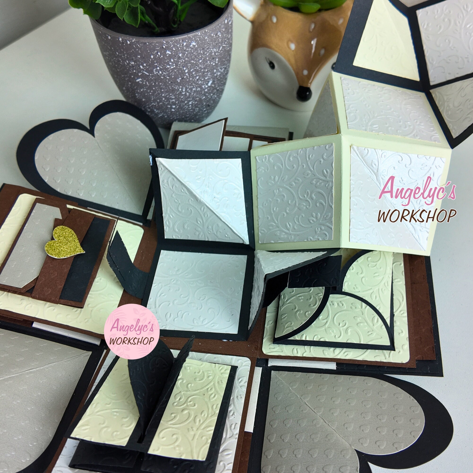 Explosive Title Box Digital File Explosive Gift Box & Digital File Explosive Gift Box - Etsy