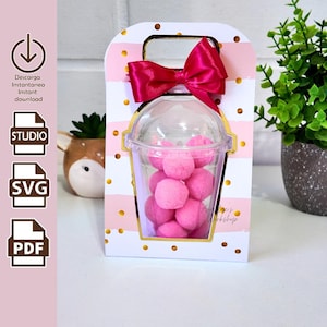 Archivo Digital de Caja para Vaso Domo & Digital File of Dome Glass Box