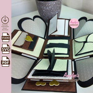 Confezione regalo esplosiva con file digitale & Confezione regalo esplosiva con file digitale