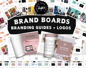 Mood boards, Brandboards, Business Branding,  Logos, Branding Guide, Brand Design Package, Logo Kit, Marketing Templates, Inspiration Board