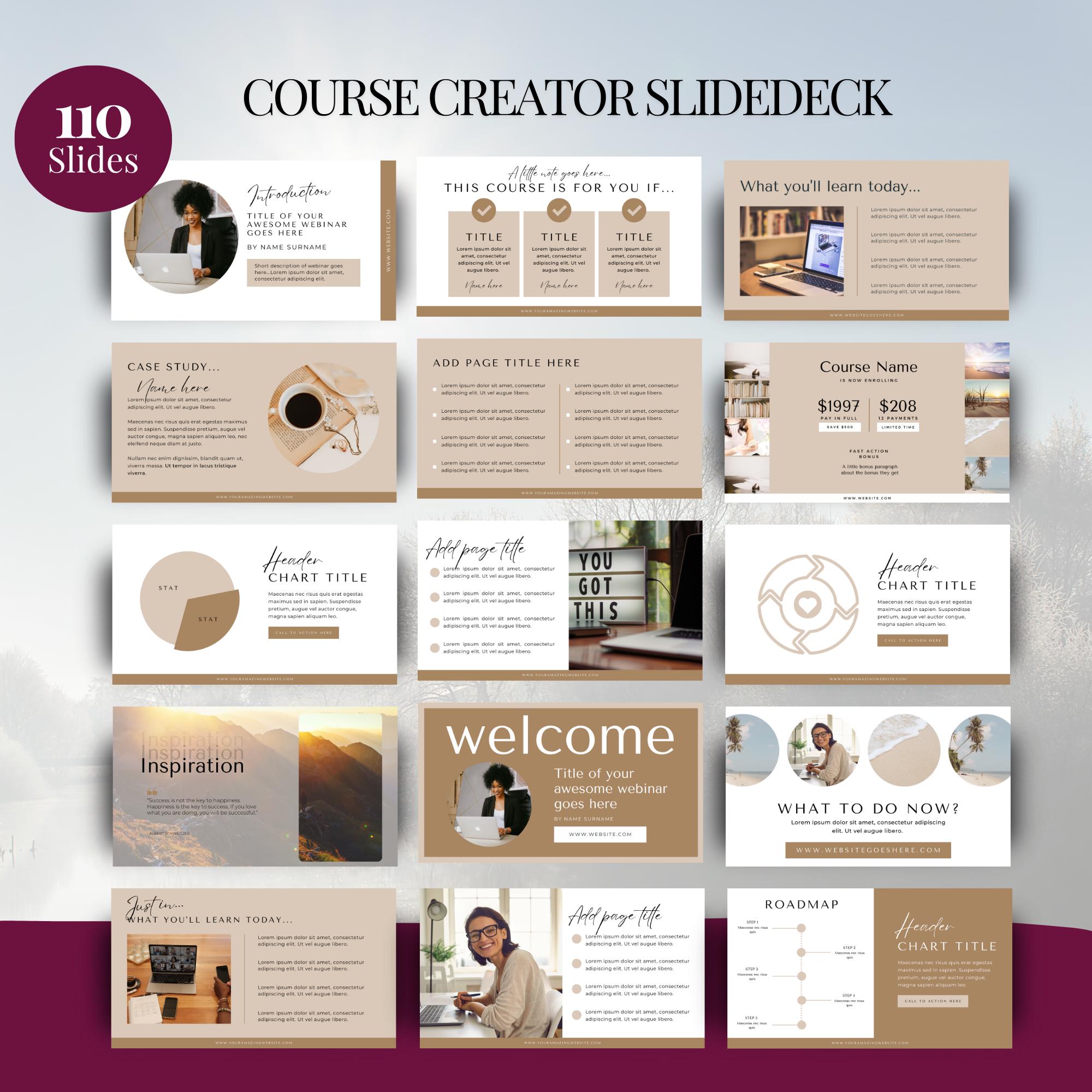 Module Course Tile Canva Design Sample Course Templates, Online Course Creator, Course Slide Deck, Course ...