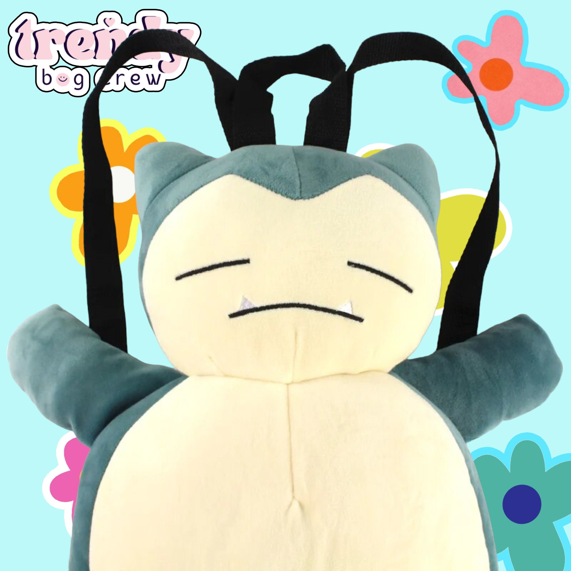 Snorlax Backpack, Snorlax Pokemon Bag, Y2K Snorlax Backpack Etsy