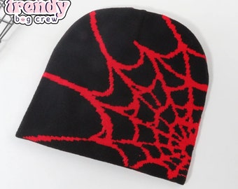 Spider Web Hat - Unique Gothic Style, Handmade, Comfortable