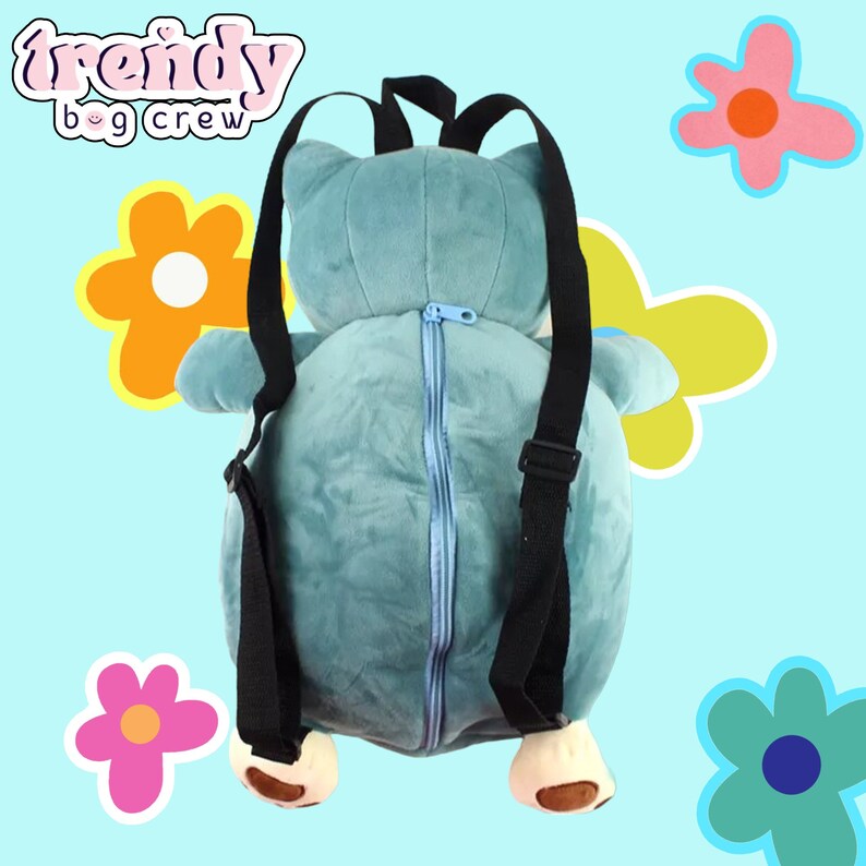 Snorlax Backpack Snorlax Pokemon Bag Y2K Snorlax Backpack Etsy Australia