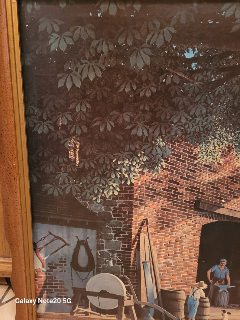 1966 Paul Detlefsen 'the Smithy' Etsy