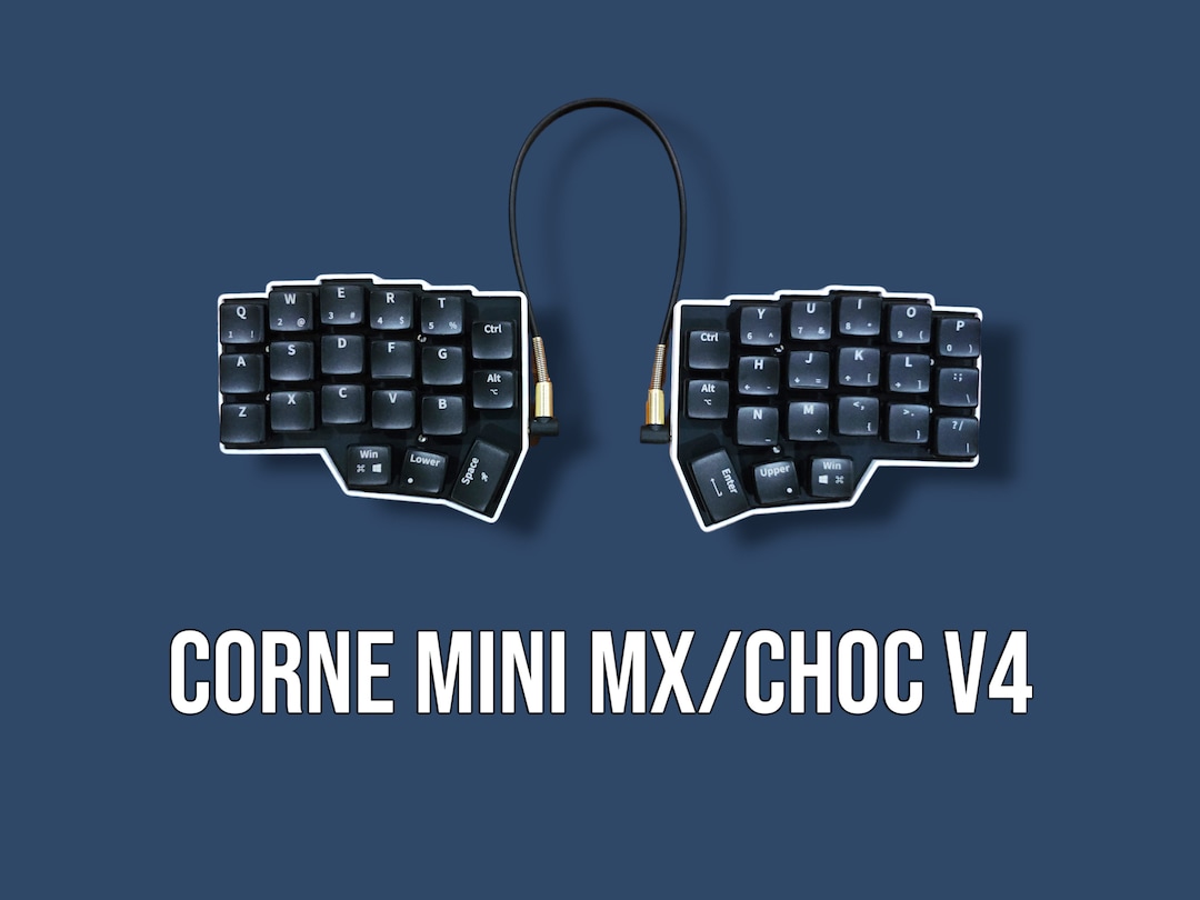 Corne Mini v4 (3x5): MX/Choc - テンティング ティルティング