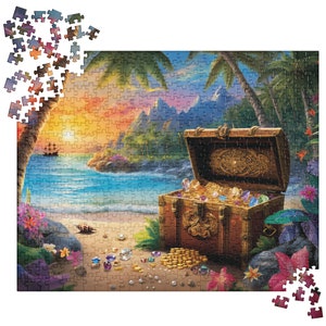 Pirate&#39;s Treasure Jigsaw Puzzle - 252 pcs or 520 pcs