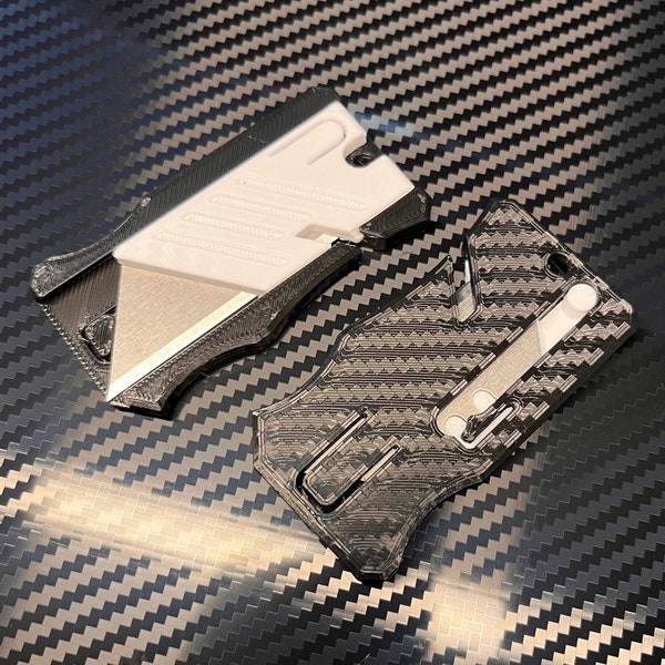 Custom 3D Printed Pocket Utility Knife