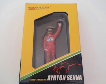 Ayrton Senna フィギュア レッド 🎲 Ayrton Senna Collectible Figure・ OBJ File for 3D printing・Cults