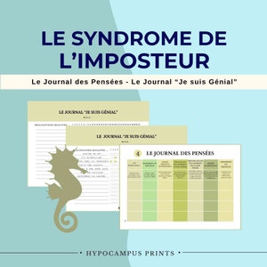 Le Syndrome de l'Imposteur Feuilles de Travail Psychoéducation Auto Régulation Estime de Soi Outil Thérapeutes Psychologie en Français TCC image 5