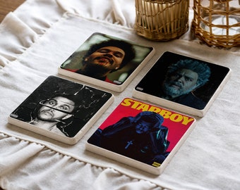 The Weeknd Coaster, The Weeknd Albume, The Weeknd Poster, The Weeknd Merch, The Weeknd Gift, The Weekend, Pop, Mothers Day Gifts