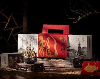 Mascots -Handmade Dragon Zhenhai,Home Decoration Favorites,Premium Gift Box