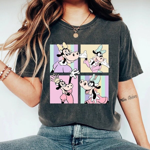 Disney Clarabelle Cow Shirt, Disney Girls Shirt, Disney Aesthetic Shirt, Disneyworld Shirt