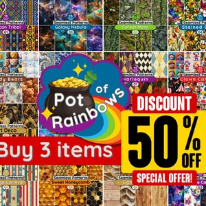 Wicked Witch Seamless Patterns: Wizard of Oz Fabric Design (PNG Digital ...