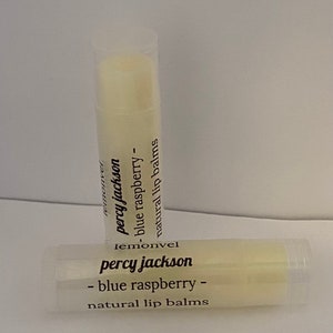 percy jackson | blue raspberry scented pjo lip balm