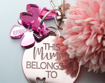 Mother's Day Gift | Keyring | This Mummy Belongs To...