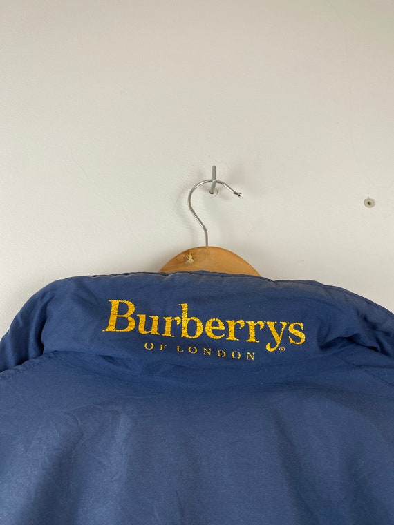 Burberry Blue / Marine Vintage Jacket (M), Luxury… - image 8