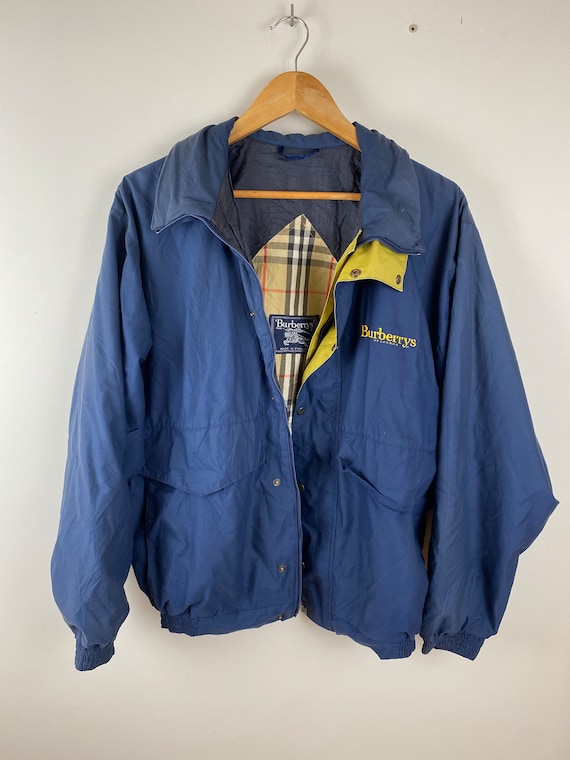 Burberry Blue / Marine Vintage Jacket (M), Luxury… - image 2
