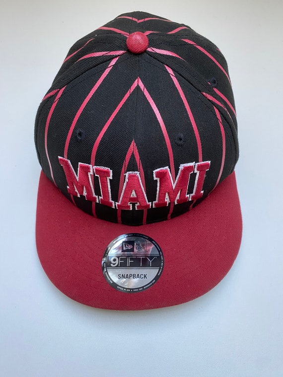 MIAMI HEAT Vintage Cap, Basketball Distressed NBA… - image 1