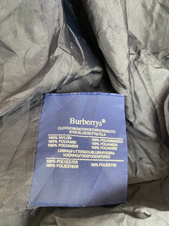 Burberry Blue / Marine Vintage Jacket (M), Luxury… - image 5