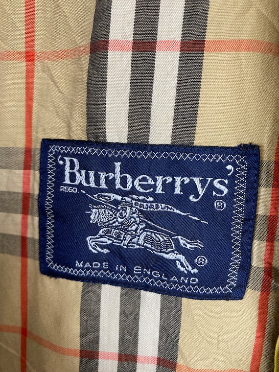 Burberry Blue / Marine Vintage Jacket (M), Luxury… - image 7