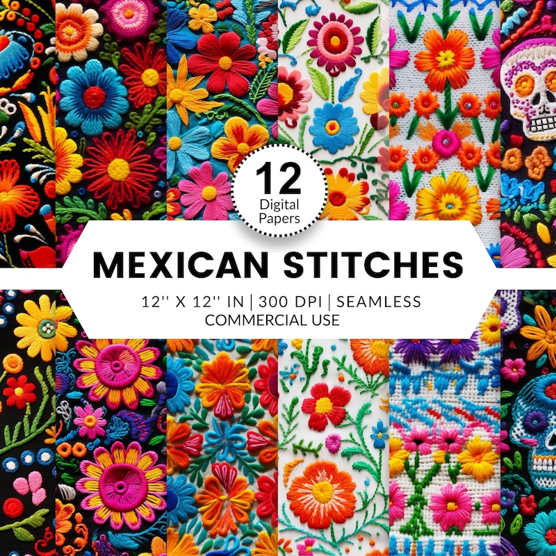 Mexican Embroidery - Etsy