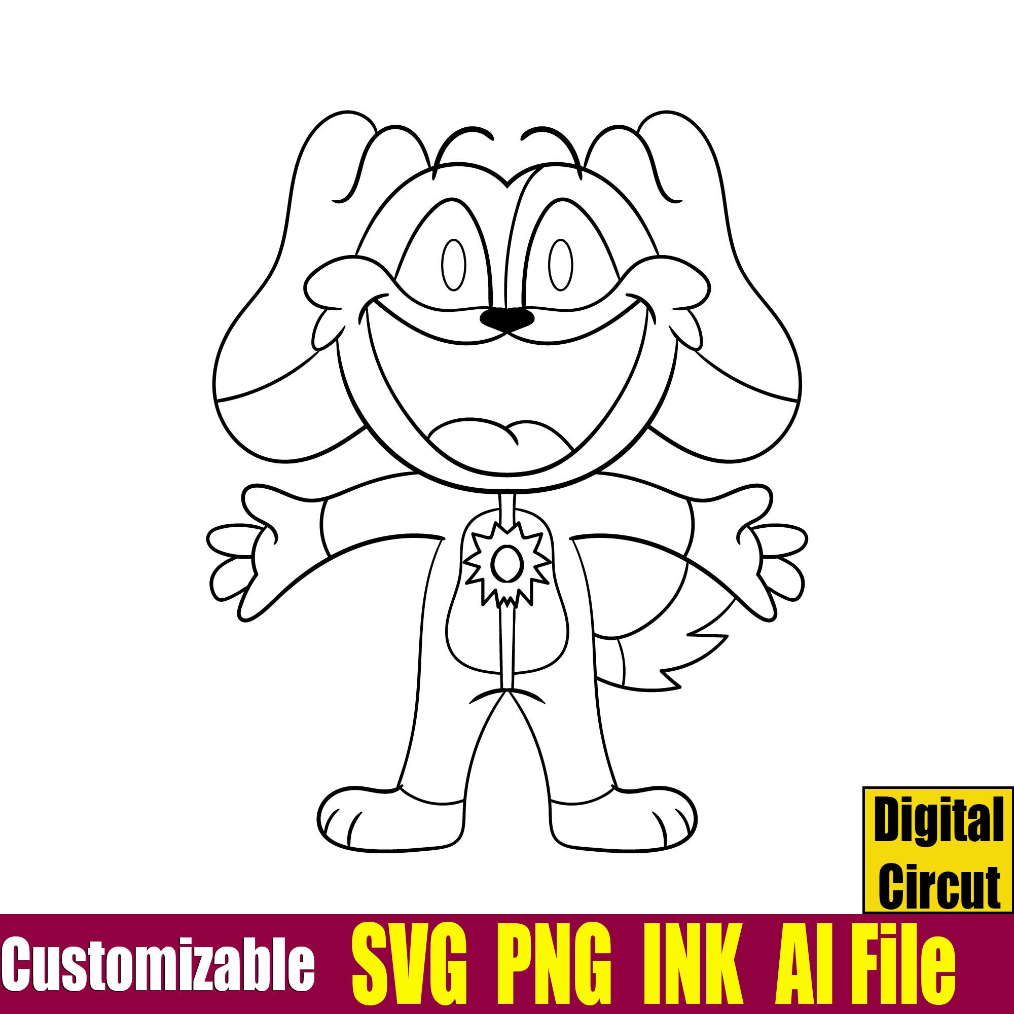 Craftycorn Poppy Playtime, Dogday, Hoppy Head, Hoppy Hopscotch From