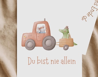 Biglietti di auguri cristiani per bambini con versetti biblici – Set di 9 biglietti di incoraggiamento (scaricabili), decorazioni per la cameretta dei bambini, poster su coraggio, fede e amore.