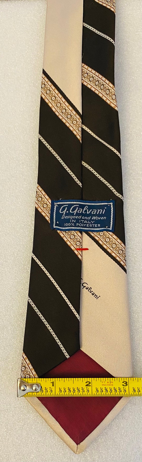G. Galvani designed and woven in Italy necktie dr… - image 3